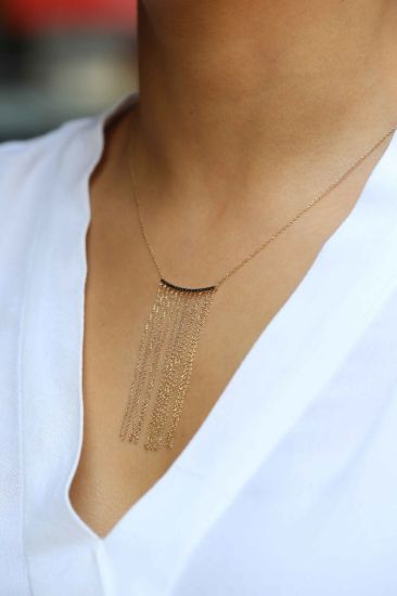 Çubuk Altın Kolye resmi