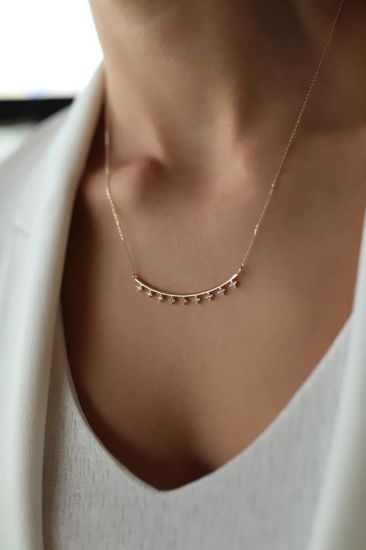 Çubuk Altın Kolye resmi