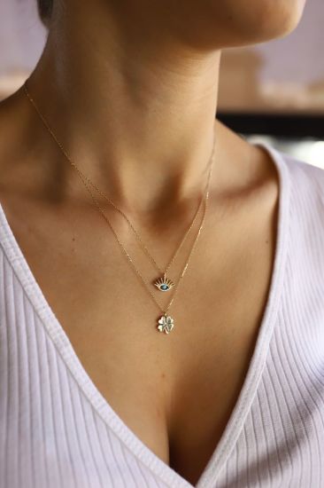 Yonca Altın Kolye resmi