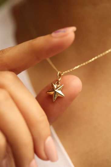 Yıldız Altın Kolye resmi
