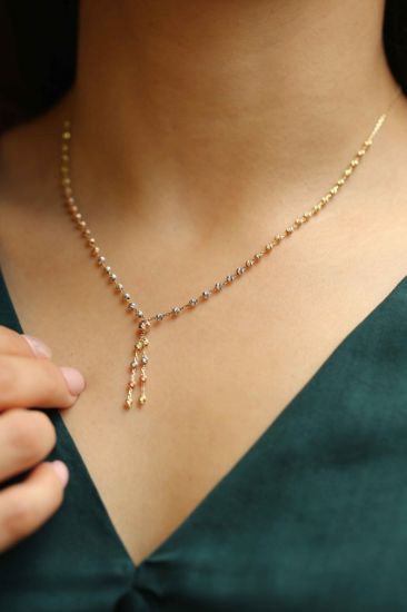 Toplu Altın Kolye resmi