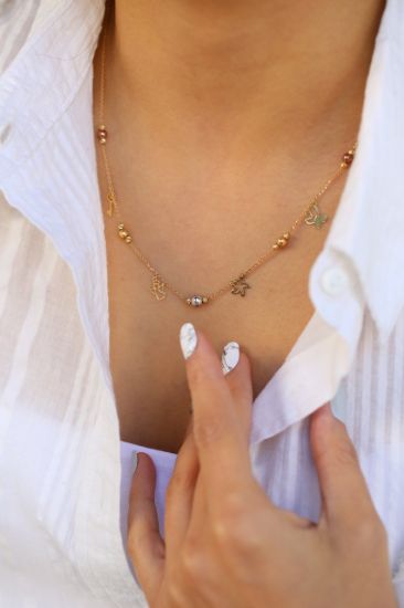 Altın Şans Toplu Kolye resmi