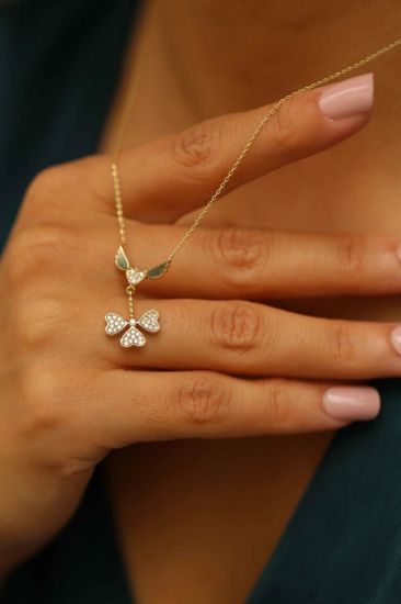 Kalpli Altın Kolye resmi