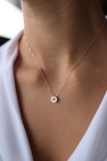 Yıldız Altın Kolye resmi