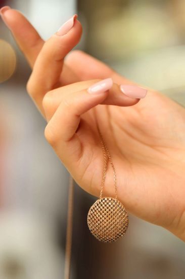 Rose Şık Tasarım Kolye resmi