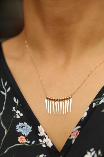 Çubuk Altın Kolye resmi