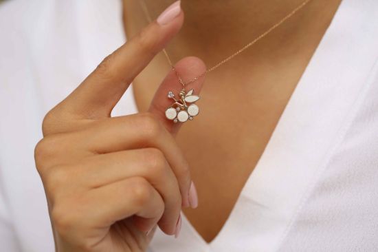 Peri Kızı Altın Kolye resmi