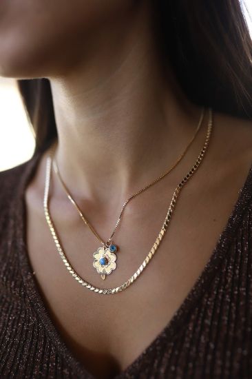 Yonca Altın Kolye resmi