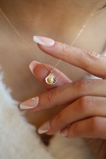 İnci Altın Kolye resmi