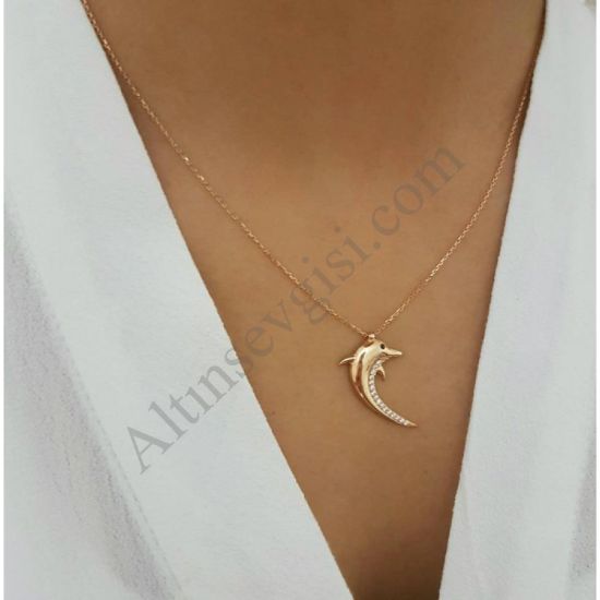 Yunus Altın Kolye resmi