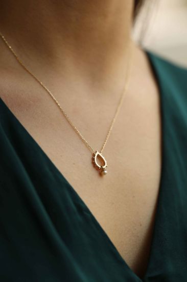 İnci Altın Kolye resmi