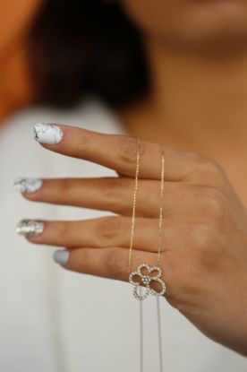 Altın Çicek Kolye resmi