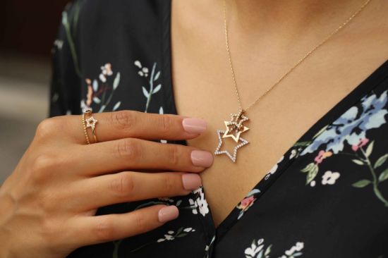 Yıldız Altın Kolye resmi