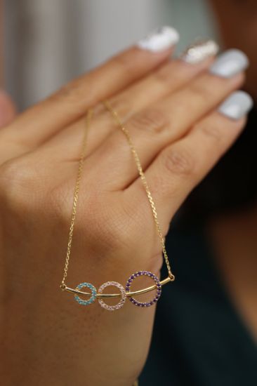 Çubuk Altın Kolye resmi