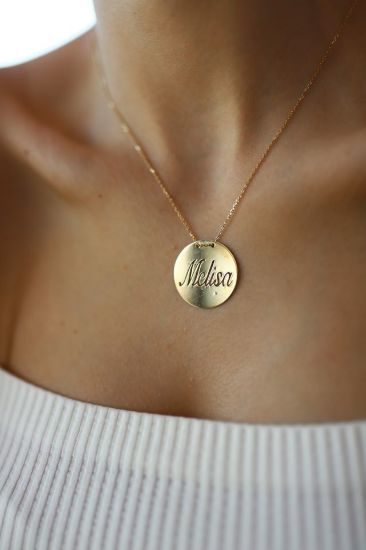 İsimli Altın Kolye resmi