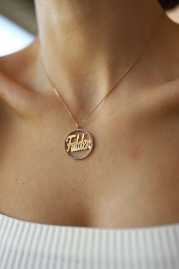 İsimli Altın Kolye resmi