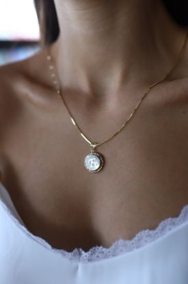 Harf Altın Kolye resmi