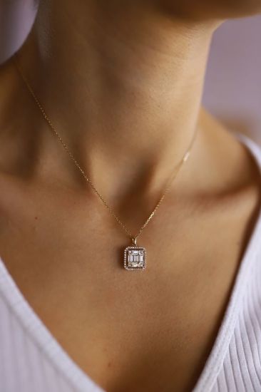 Baget Altın Kolye resmi