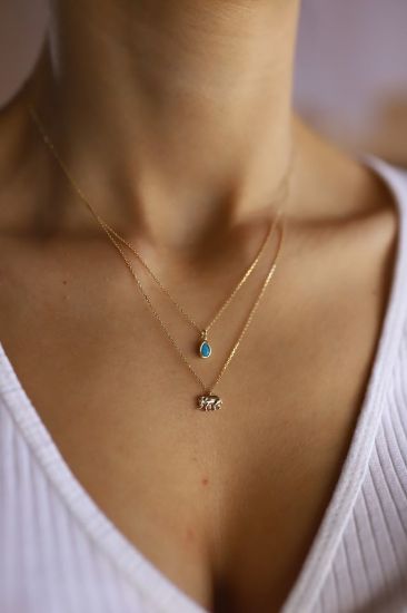 Filli Altın Kolye resmi