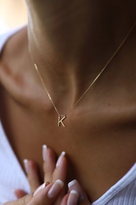 3 Boyutlu Altın Kolye resmi