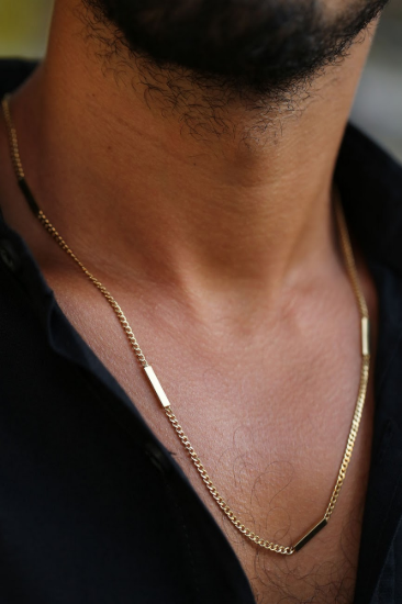 Unisex Altın Zincir resmi