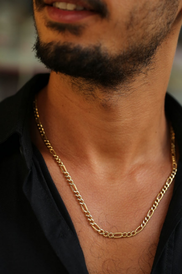 Erkek Altın Zincir resmi