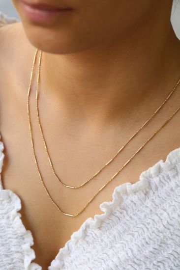 Altın Tırnak Zincir Kolye resmi