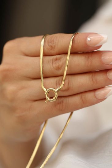 Balık Sırtı Zincir Gemici Kilitli resmi