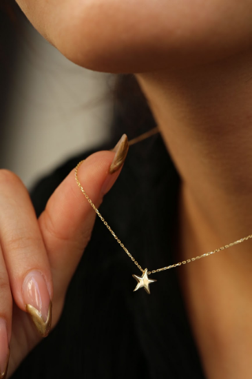 Yıldız Altın Kolye resmi