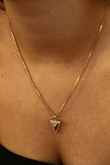 Küp Altın Kolye resmi