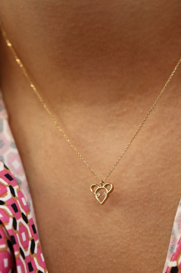 Sevimli Altın Kolye resmi