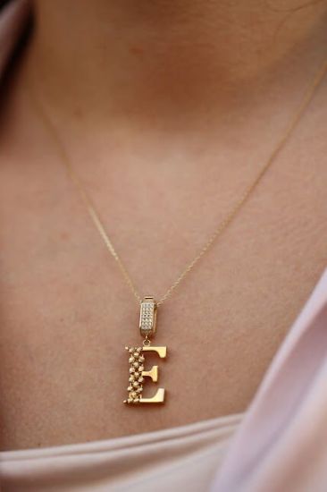 Harfli Altın Kolye resmi